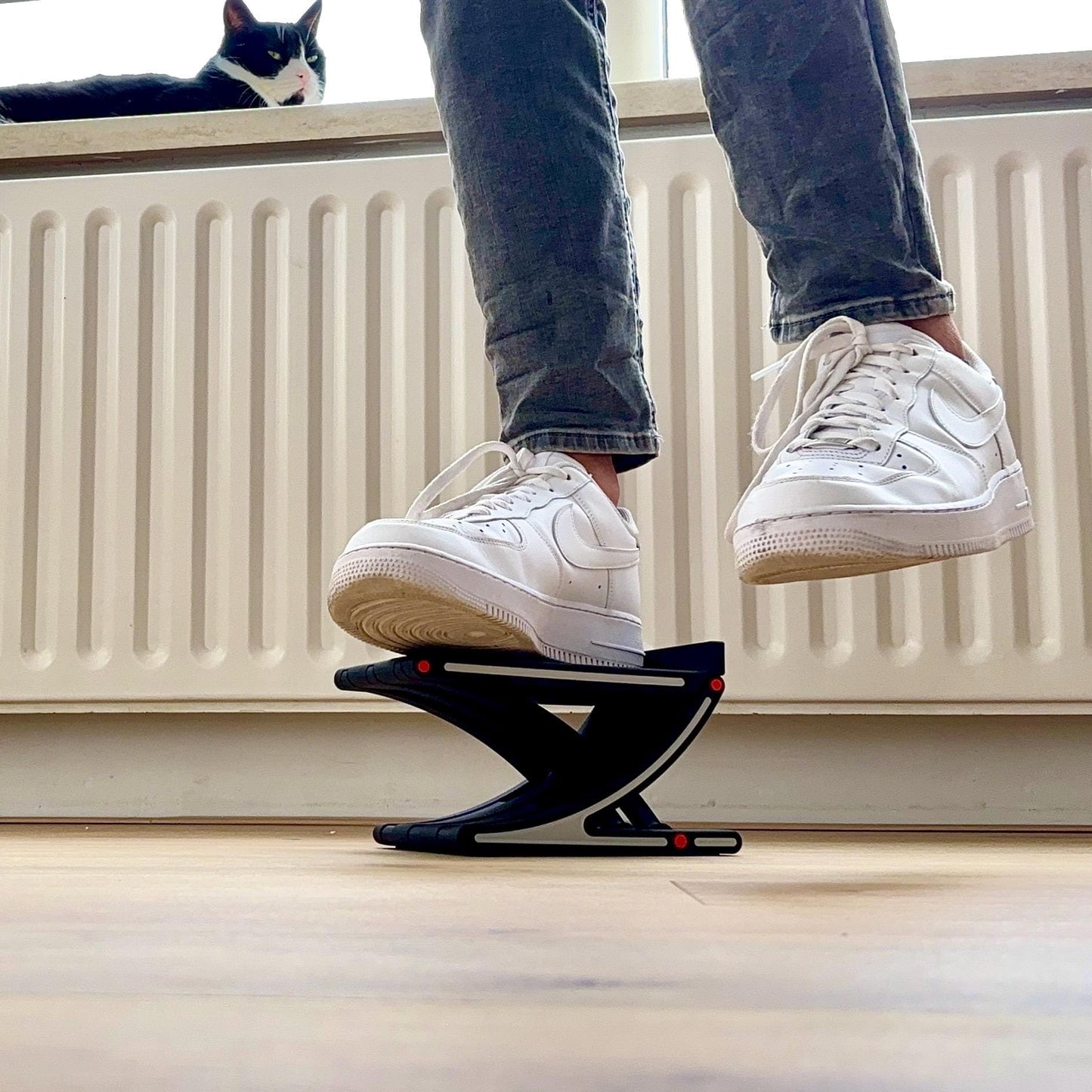 Verstelbare speaker standaard | Stereoplatform met anti vibratie voeten