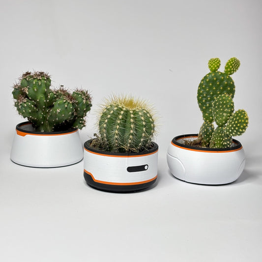 Subnautica planters | 3D geprinte plantenpotten voor vetplantjes