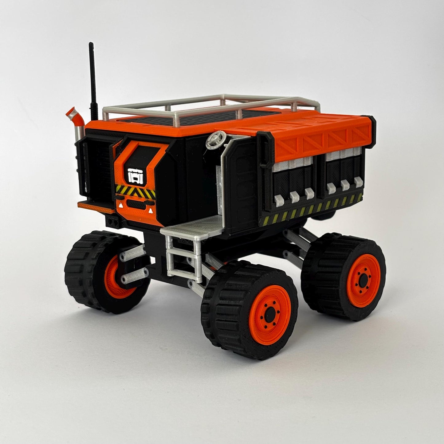 FICSIT Tractor | Satisfactory 3D-geprint model met bewegende wielen