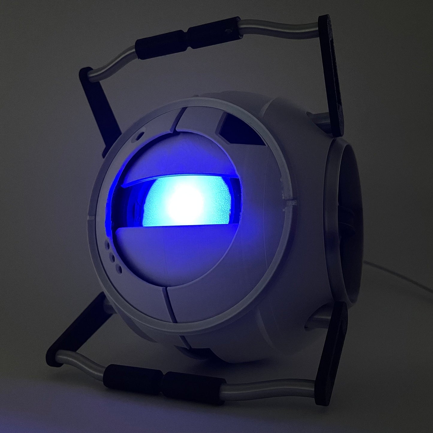 Wheatley | Extra grote 3D-geprint Portal core | 16cm met LED oog