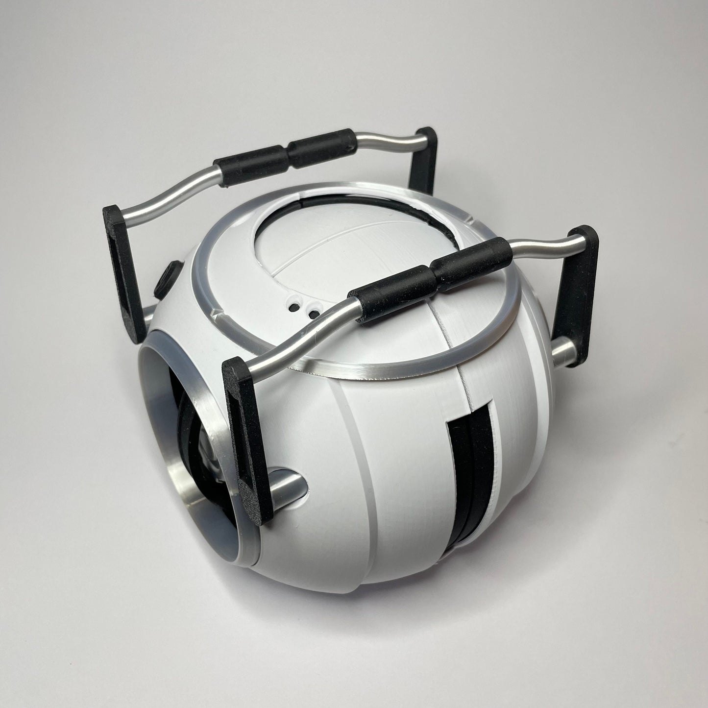 Wheatley | Extra grote 3D-geprint Portal core | 16cm met LED oog