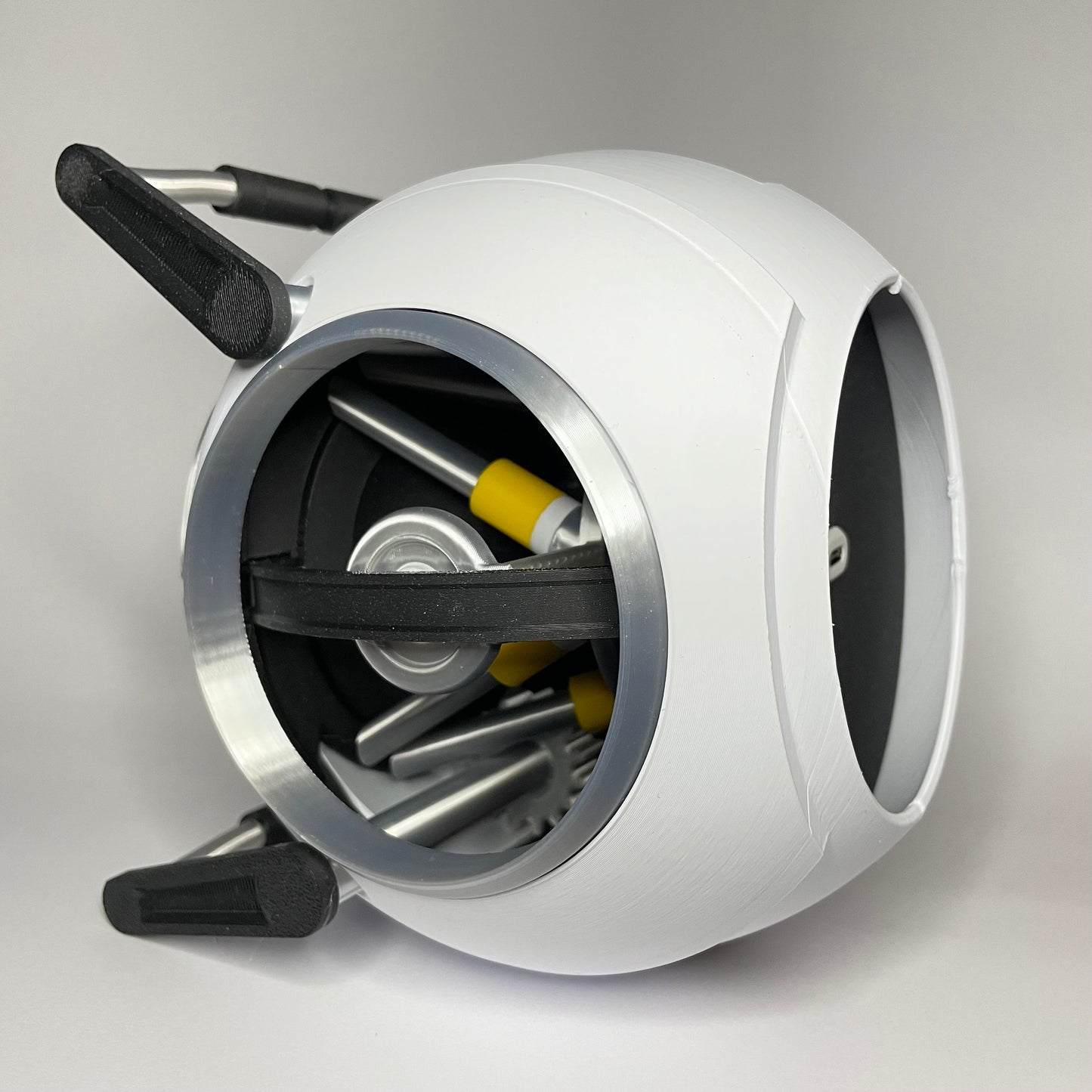 Wheatley | Extra grote 3D-geprint Portal core | 16cm met LED oog