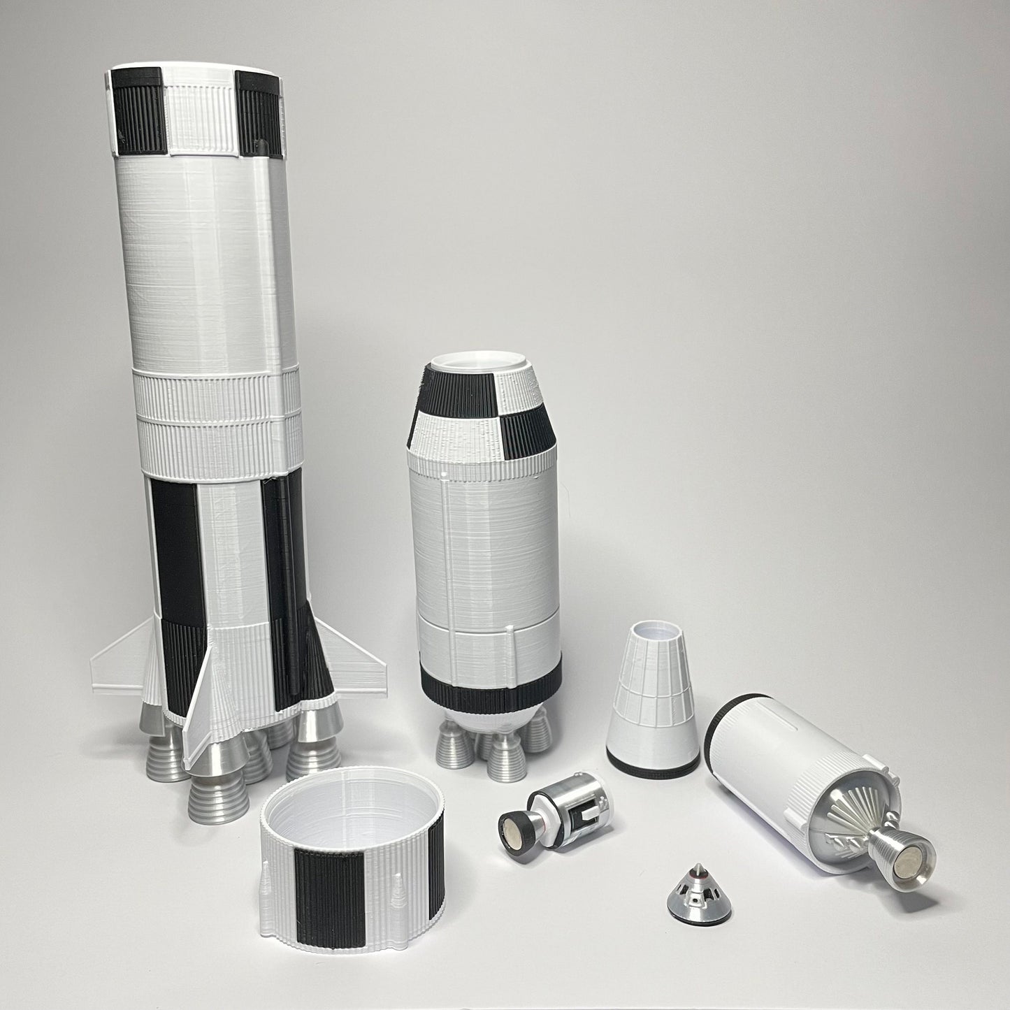 Saturn V | Apollo 11 | 1:200 | 3D-geprint model